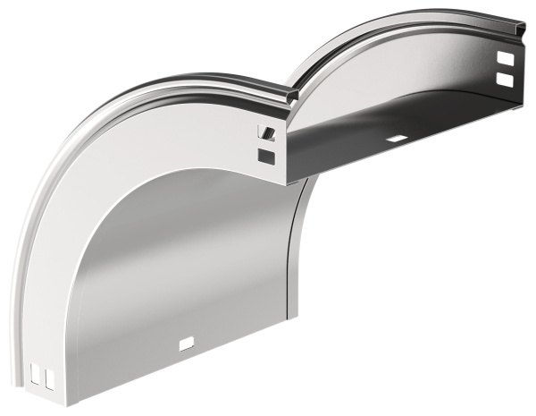 ESCA Поворот плавный 90град тип В20 80х200мм IEK