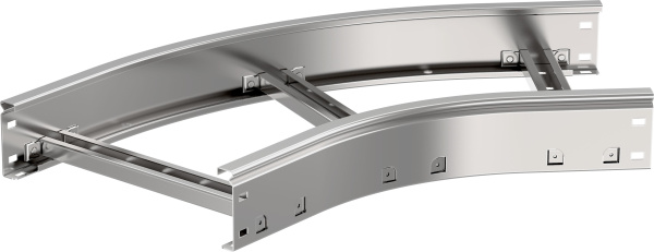 Поворот лестничный LESTA 45град 100х200мм R300 IEK