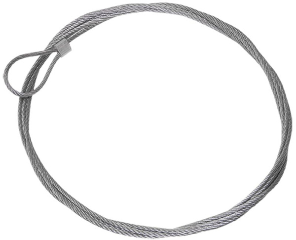 Трос стальной с петлей 5м IEK