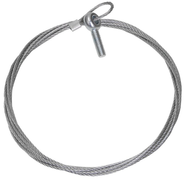 Трос стальной с рым-болтом М8 10м IEK