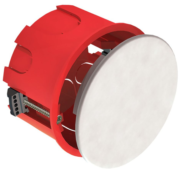 Коробка распаячная КМ41025 d80х40мм для полых стен (пластиковые лапки) IEK