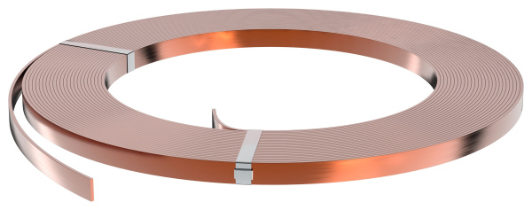 Полоса 40х4мм (42м) медь IEK