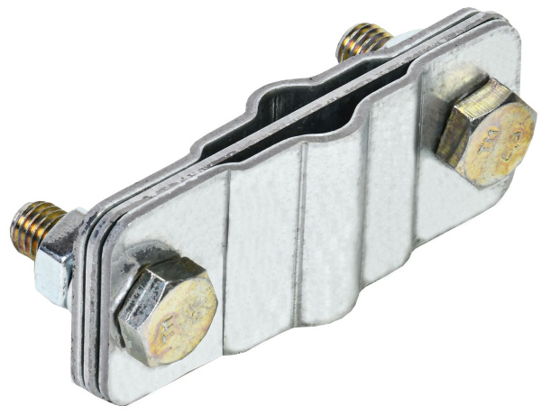 Зажим соединительный параллельный полоса/пруток-полоса/пруток нержавеющая сталь IEK