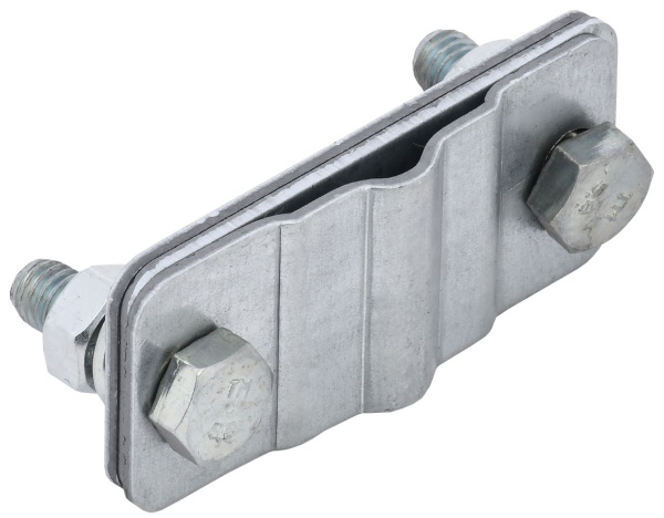 Зажим соединительный параллельный полоса/пруток-полоса оцинкованная сталь IEK