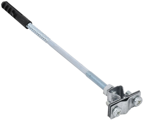 Держатель проводника круглого 8-10мм для бетонного фасада оцинкованная сталь IEK