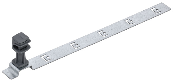 Держатель проводника круглого 6-8мм для черепичной кровли оцинкованная сталь IEK