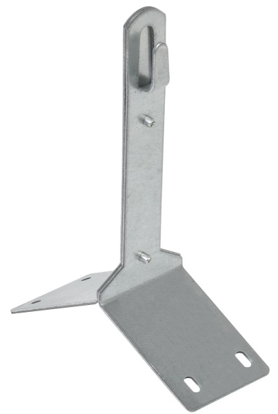 Держатель проводника круглого 8-10мм для конька h=110мм оцинкованная сталь IEK