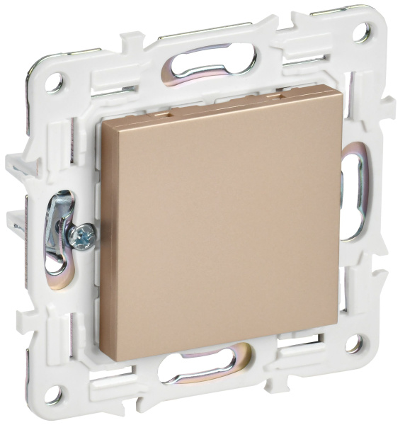 SKANDY Заглушка с суппортом SK-C01Sa песочный IEK