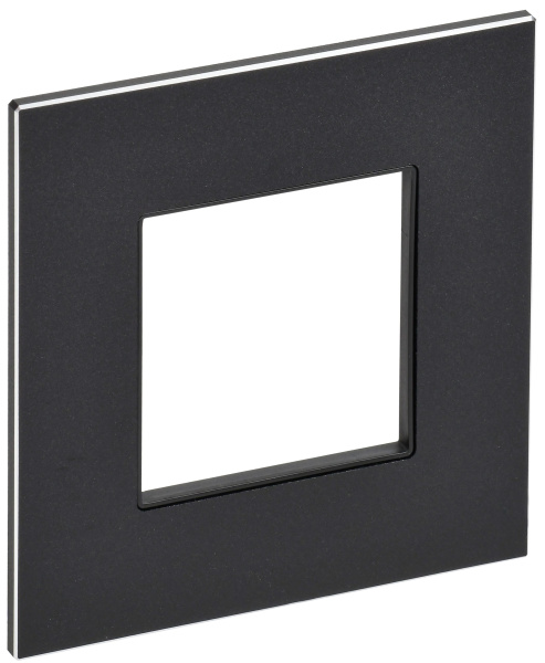 SKANDY Рамка 1-местная SK-F31Bl металл черный IEK