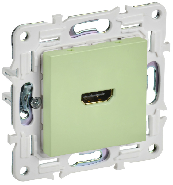 SKANDY Розетка HDMI SK-H01G мятный IEK