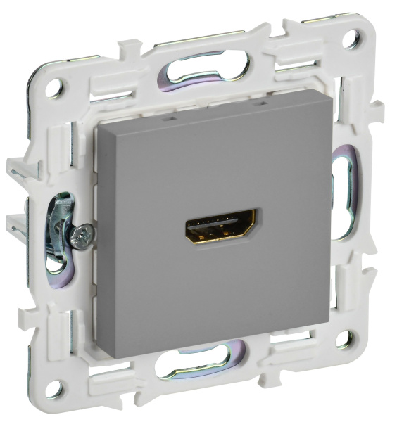 SKANDY Розетка HDMI SK-H01Gr серый IEK
