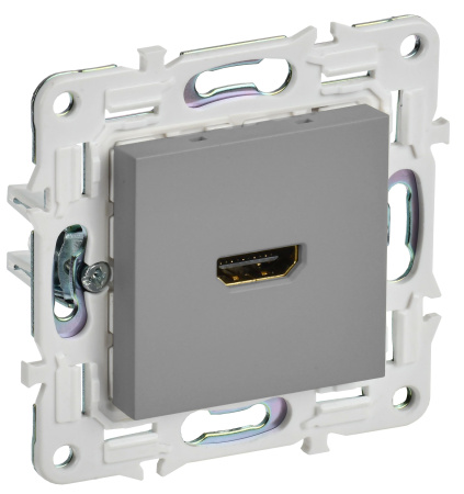 SKANDY Розетка HDMI SK-H01Gr серый IEK