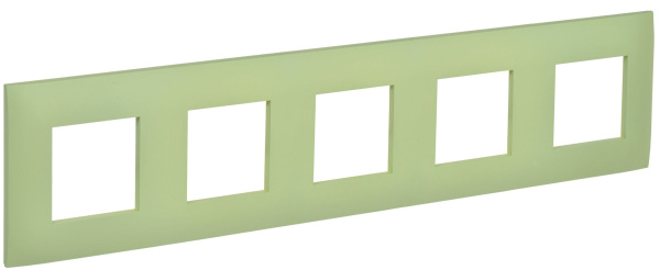 SKANDY Рамка 5-местная SK-F05M мятный IEK