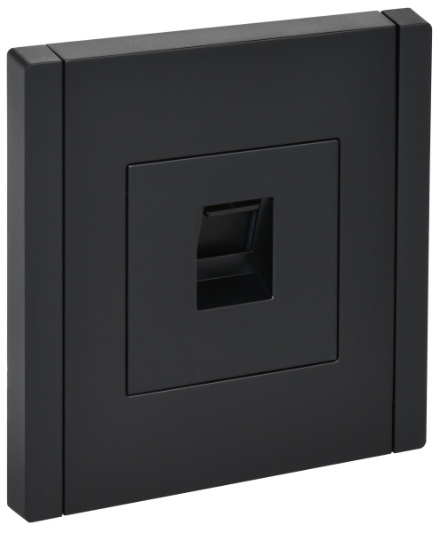 FORTE&PIANO Розетка компьютерная RJ45 кат.6 FP131 черный IEK