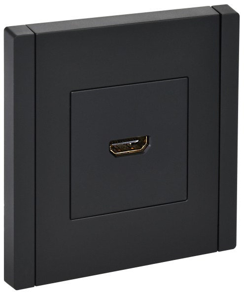 FORTE&PIANO Розетка HDMI FP140 черный IEK