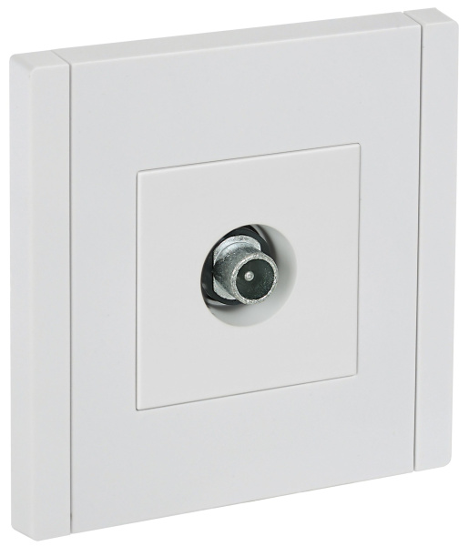 FORTE&PIANO Розетка TV проходная FP229 белый IEK