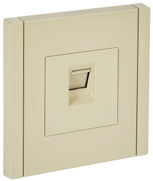 FORTE&PIANO Розетка компьютерная RJ45 кат.6 FP431 ваниль IEK