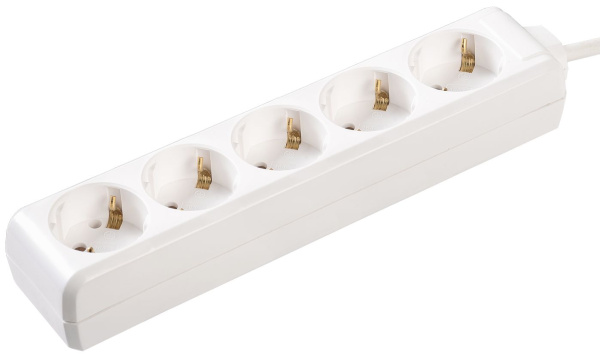 Удлинитель У05 5 мест 2P+PE/3м 3х1мм2 16А/250В IEK