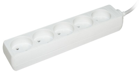 Удлинитель У5 5 мест 2P/5м 2х0,75мм2 10А/250В IEK