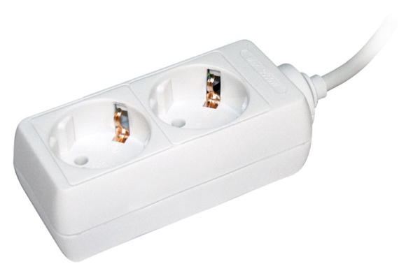 Удлинитель У02 2 места 2P+PE/5м 3х1мм2 16А/250В IEK