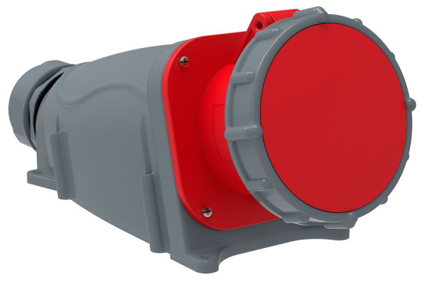 Розетка стационарная ССИ-135 63А-6ч/200/346-240/415В 3Р+РЕ+N IP67 MAGNUM IEK