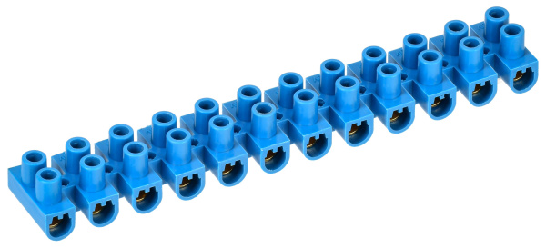 Зажим винтовой ЗВИ-30 н/г 6-16мм2 (2шт/блистер) синие IEK