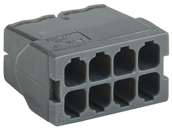 Строительно-монтажная клемма СМК 772-248 компактная с пастой IEK