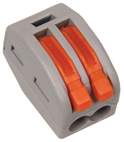 Строительно-монтажная клемма СМК 222-412 многоразовая (4шт/упак) IEK