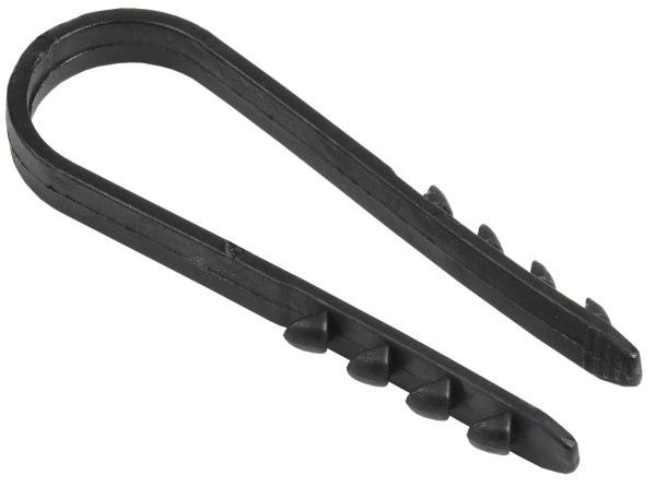 Дюбель хомут 11-18мм нейлон черный (100шт) IEK