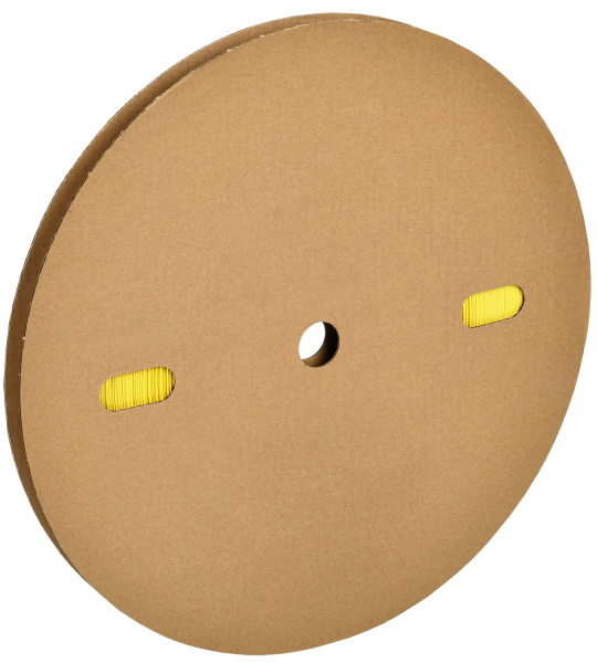 Трубка термоусадочная ТТУ нг-LS 50/25 желтая (25м/упак) IEK