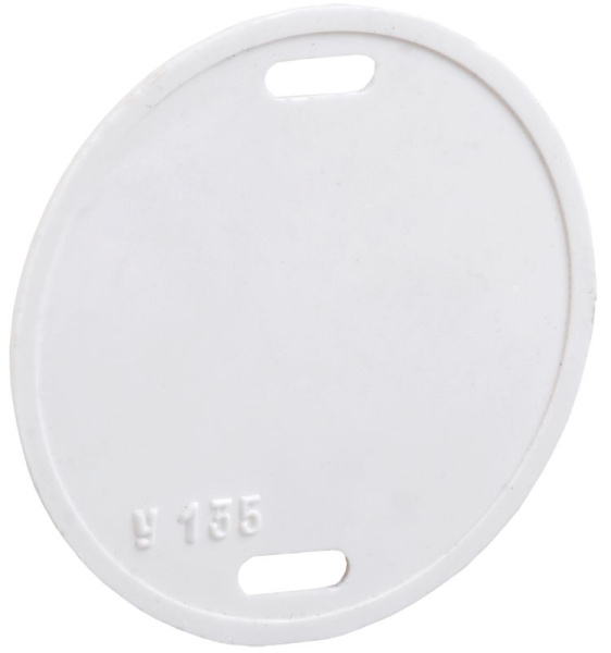 Бирка кабельная маркировочная У-135 (круг 55мм) IEK