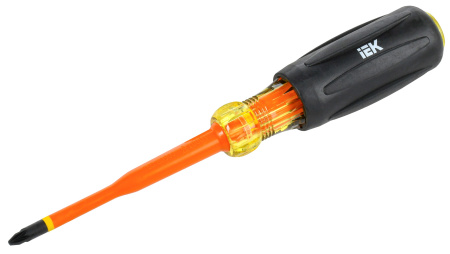 ARMA2L 5 Отвертка диэлектрическая SLIM PZ2х100 Т3 IEK