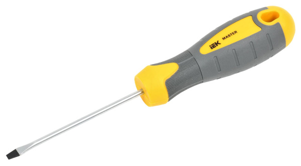 Отвертка шлицевая MASTER 5х125мм IEK