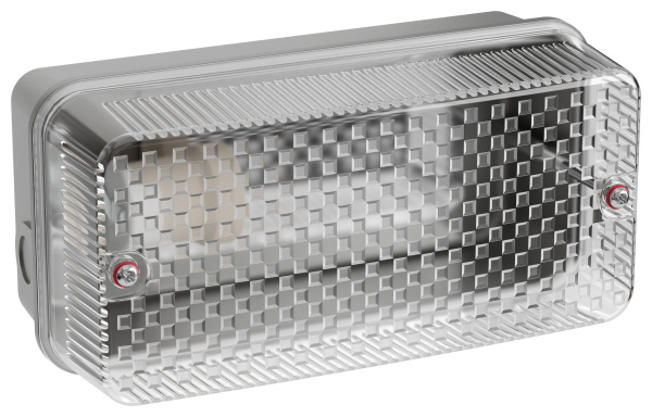 Светильник НПП3006 60Вт IP54 серый IEK