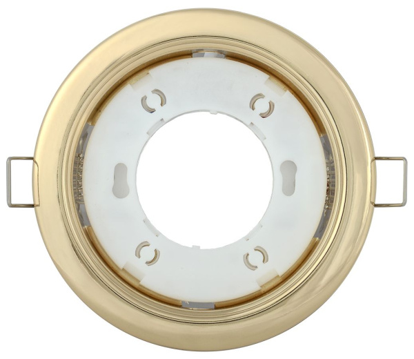 LIGHTING Светильник 4114 встраиваемый под лампу GX53 золото IEK