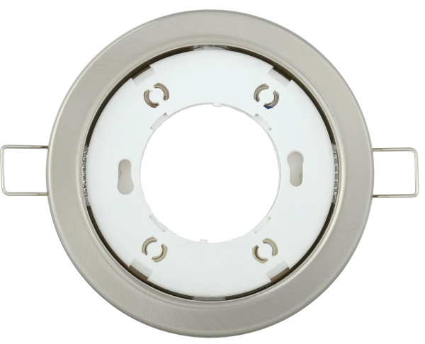 LIGHTING Светильник 4114 встраиваемый под лампу GX53 хром матовый IEK