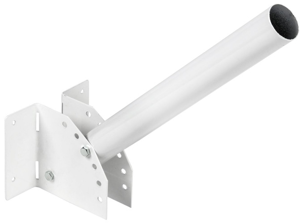 Кронштейн КР-4М D=48мм L=500мм под монтажную ленту регулируемый угол белый IEK