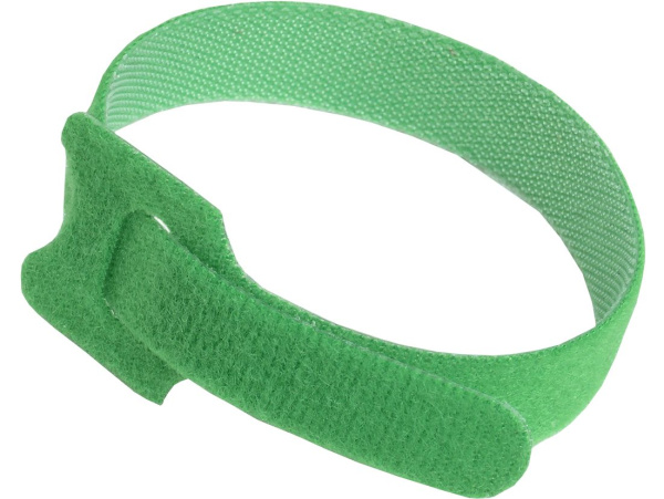 ITK Хомут-липучка ХКл 14х210мм с м/з зеленый (100шт)