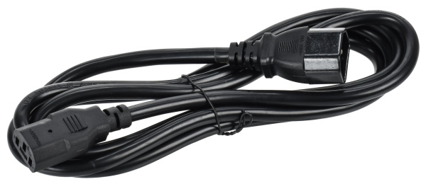 ITK Кабель электропитания PDU 3х1,5мм2 2м с разъёмами С13-C14