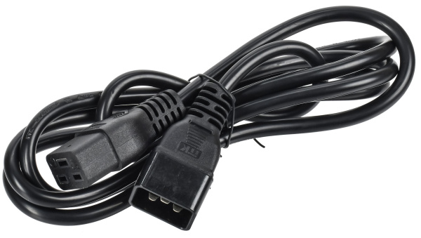 ITK Кабель электропитания PDU 3х1,5мм2 2м с разъёмами С19-C20