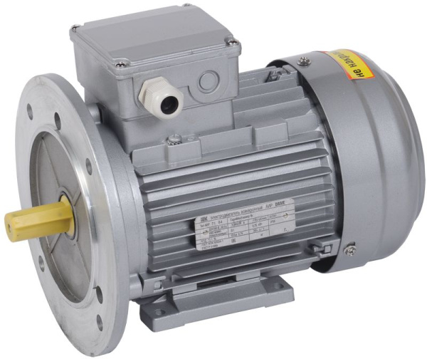 Электродвигатель асинхронный трехфазный АИР 71A4 380В 0,55кВт 1500об/мин 2081 DRIVE IEK