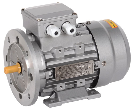 Электродвигатель асинхронный трехфазный АИС 63B2 380В 0,25кВт 3000об/мин 2081 DRIVE IEK