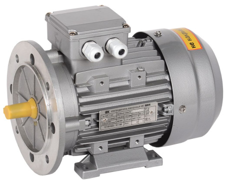 Электродвигатель асинхронный трехфазный АИС 90S4 380В 1,1кВт 1500об/мин 2081 DRIVE IEK