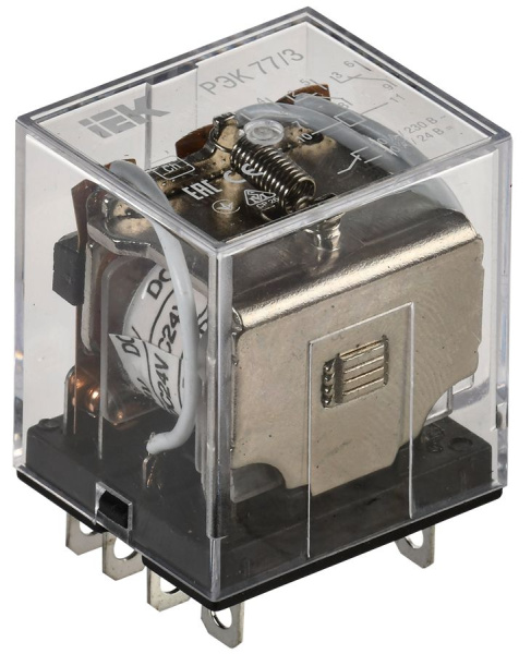 Реле промежуточное РЭК77/3(LY3) 10А 24В DC IEK
