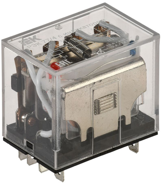 Реле промежуточное РЭК77/4(LY4) с индикацией 10А 24В АC IEK