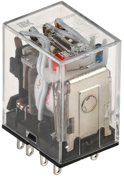 Реле промежуточное РЭК78/4(MY4) с индикацией 3А 24В DC IEK