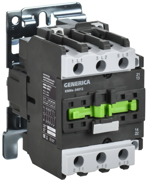 Контактор КМИе-34012 40А 400В/АС3 1НО;1НЗ IEK