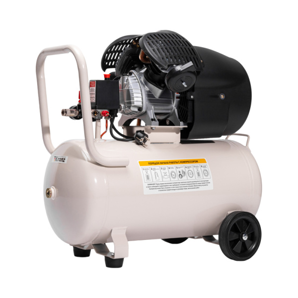 Компрессор воздушный KR-2200/50, 2200Вт, 400 л/мин, 50л KRANZ