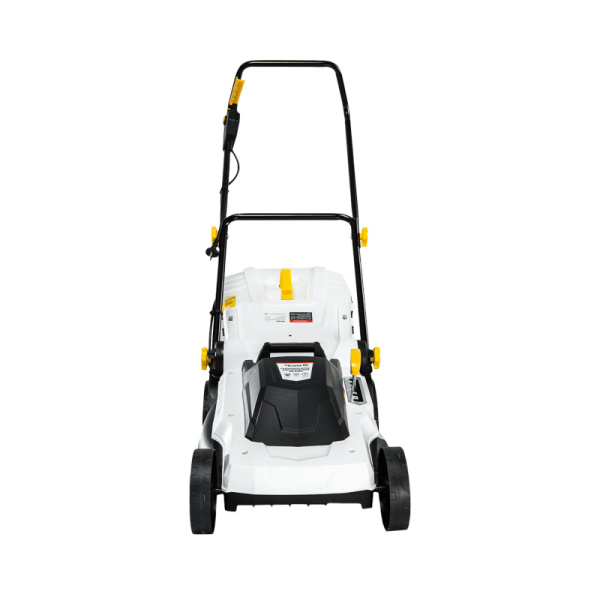 Газонокосилка электрическая KR-2000, 2000Вт, ширина 42см, 6 уровней, 45л KRANZ