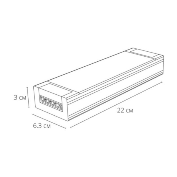 A481505N Преобразователь тока PRO 48В 300Вт 6.3А IP20